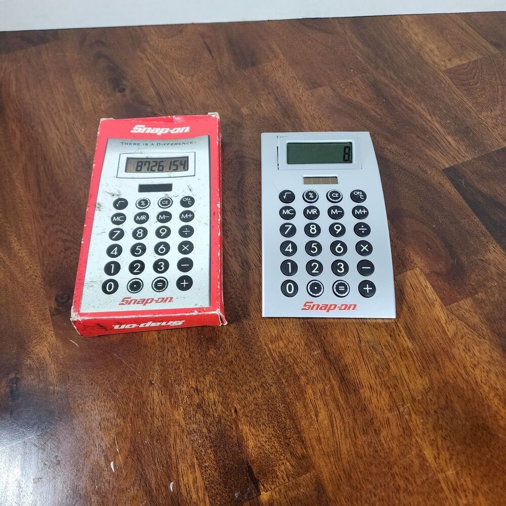 Snap-On Calculator Tested Working
